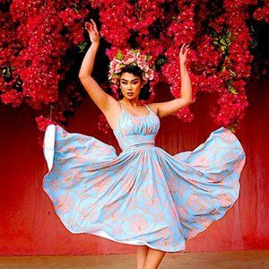 BRAND NEW Pinup Girl Clothing Ella Dress Take Me To Versailles